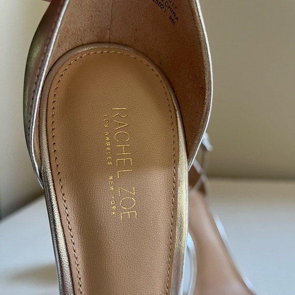 Rachel Zoe Silver Metallic Sandals. Worn once. Size 9. Excellent condition! - Picture 5 of 7